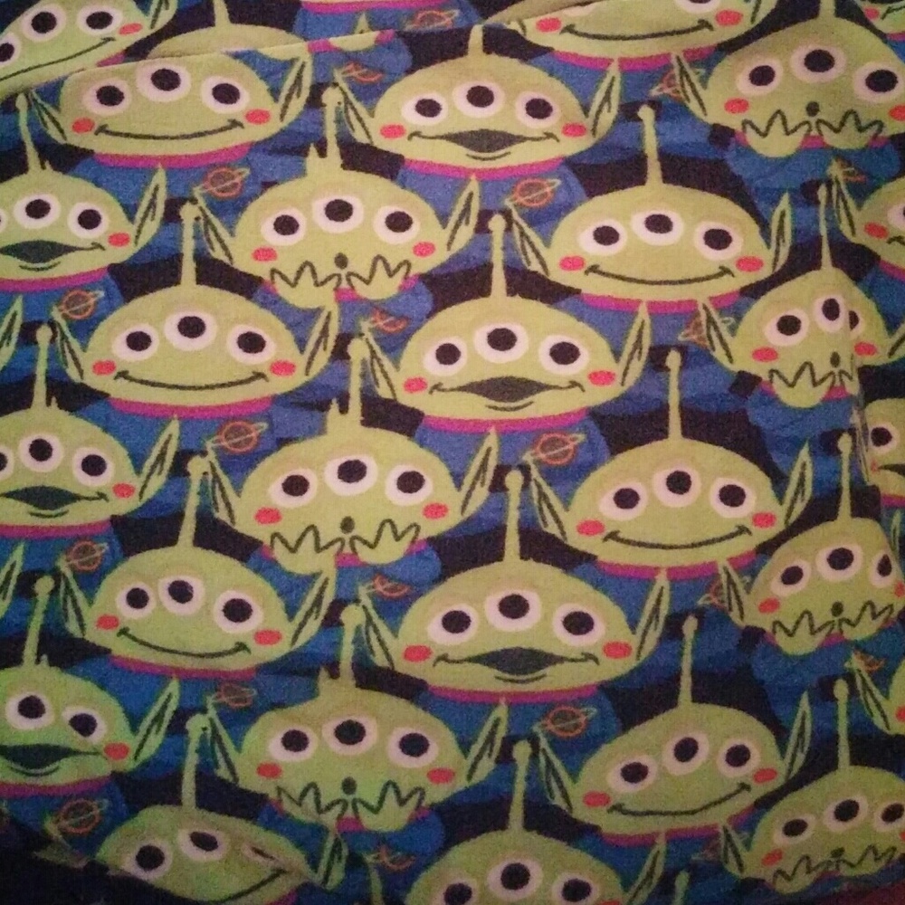Lularoe TC2 Leggings Disney Toy Story Aliens